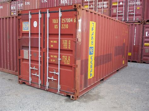 20 Foot Storage And Shipping Container