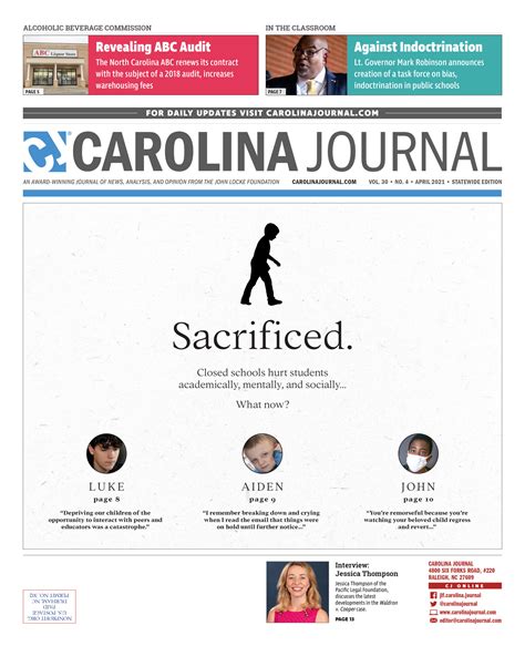 April 2021 Carolina Journal