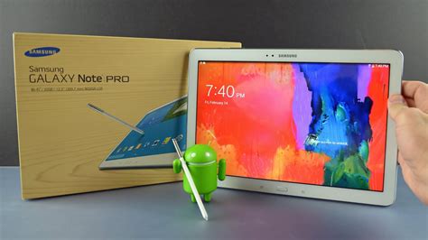 Samsung Galaxy Note Pro 122 Unboxing And Overview Youtube