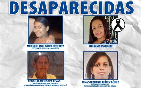 Mujeres Desaparecidas En Panamá Y Un Trágico Desenlace Panamá América