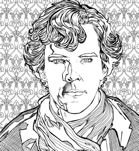 Sherlock Programas de televisión Dibujos para Colorear e Imprimir Gratis
