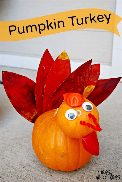 Pumpkin Turkey Craft Mommy Blogs Justmommies