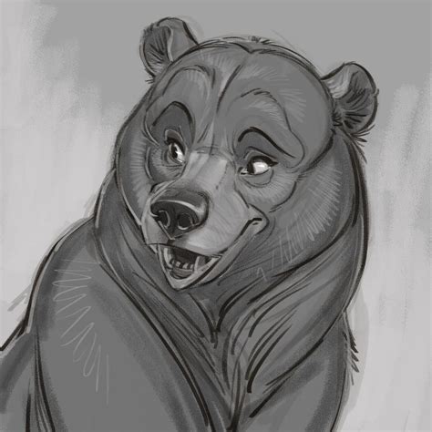 Aaron Blaise Bear Art Animal Drawings Bear Character Design