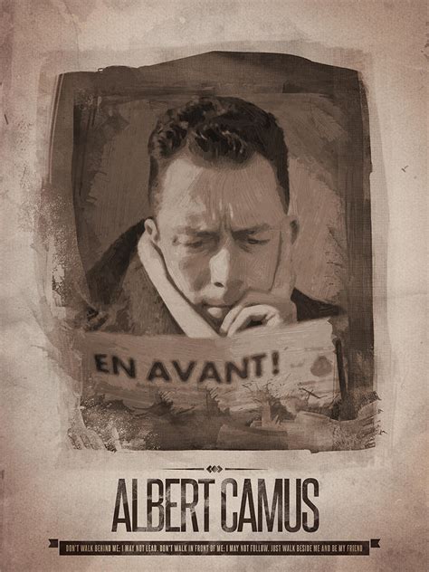 Albert Camus 01 Digital Art By Afterdarkness