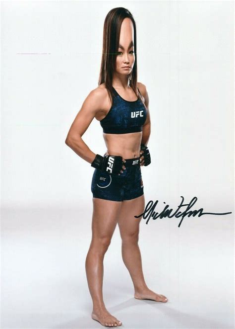 Michelle Waterson Ufc Strawweight Mma Signed X Photo Espn Body