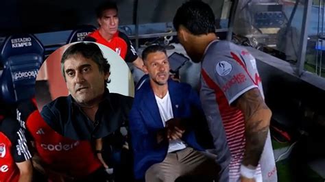 FRANCESCOLI habló del saludo entre DEMICHELIS y ENZO PÉREZ