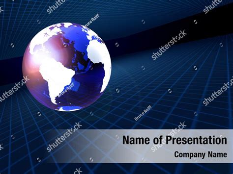 Free Digital World Powerpoint Template Free Powerpoint