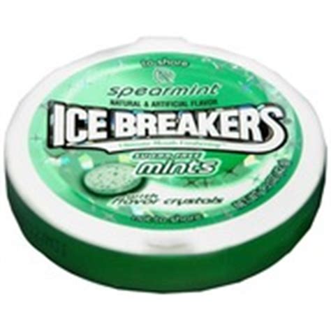 Ice Breakers Mints Sugar Free Spearmint Calories Nutrition Analysis