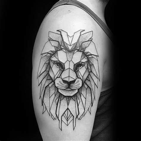 Https://techalive.net/tattoo/geometric Lion Tattoo Designs