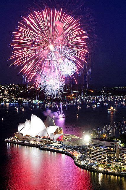 Happy New Year Australia Fireworks Australia Travel