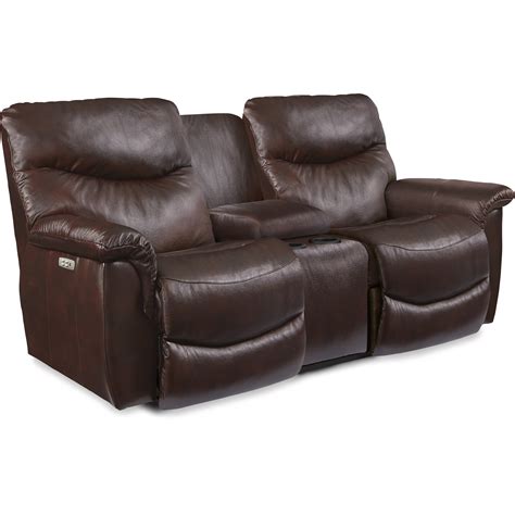 La Z Boy James 49p521 Casual Power Reclining Loveseat With Cupholder