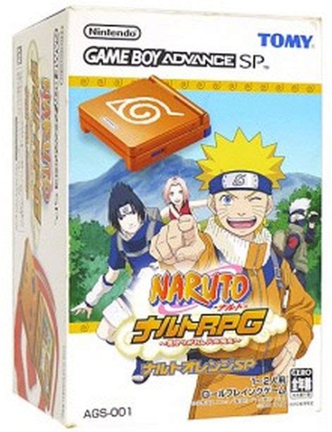 Gameboy Advance Sp Naruto Rpg Orange New From Tomy Nintendo Hardware