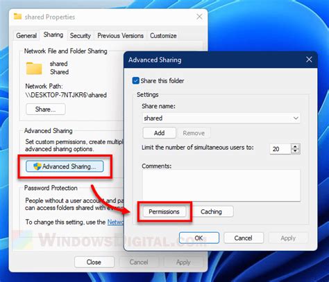 Shared Folder You Need Permission To Perform This Action Windows 1110