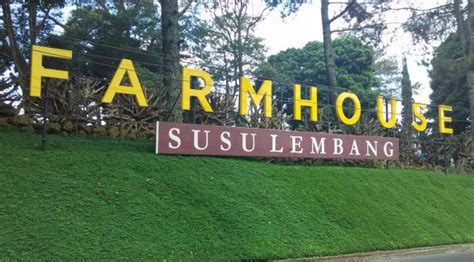 Tiket Rute Dan Lokasi Farmhouse Susu Lembang Wisata Rumah Hobbit Yang