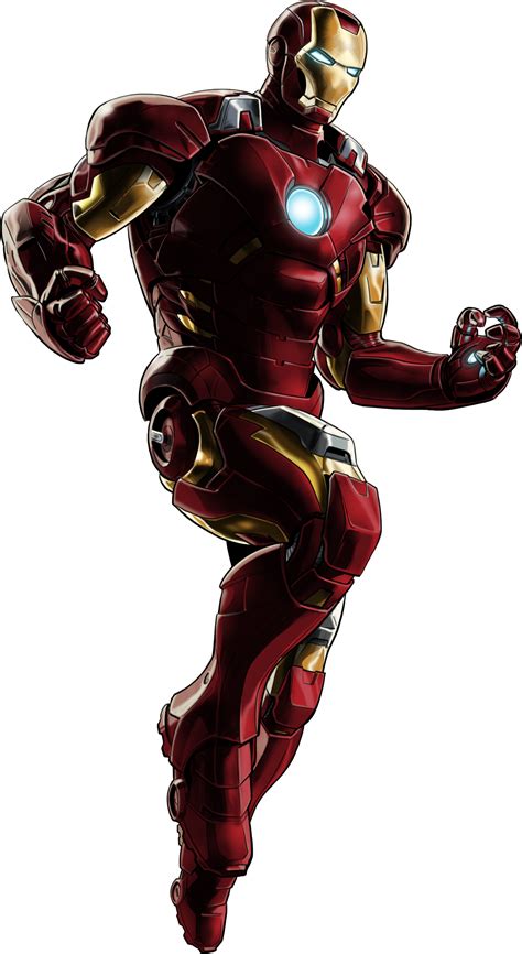 Image Avengers Iron Man Portrait Artpng Marvel Avengers Alliance