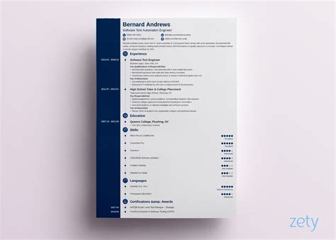 This resume format is an ode to the value of white space, which subtly directs the eye to rest on your significant accomplishments. 14+ Basic and Simple Resume Template (Examples)
