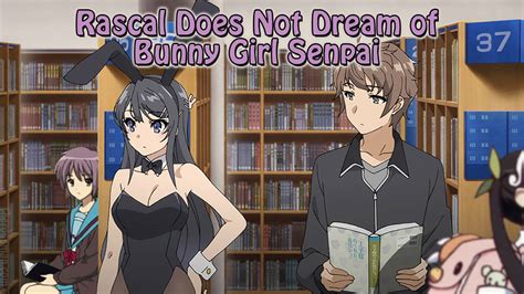 Anime Review Rating Rossmaning Rascal Does Not Dream Of Bunny Girl Senpai