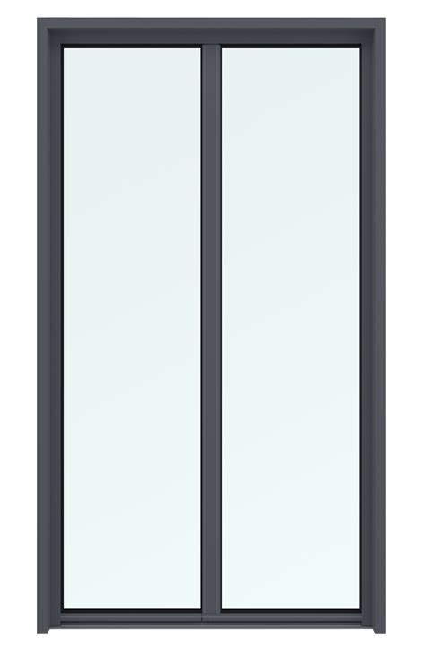 Porte-fenêtre aluminium - Tendance Pop | Fenetres aluminium, Fenetres ...