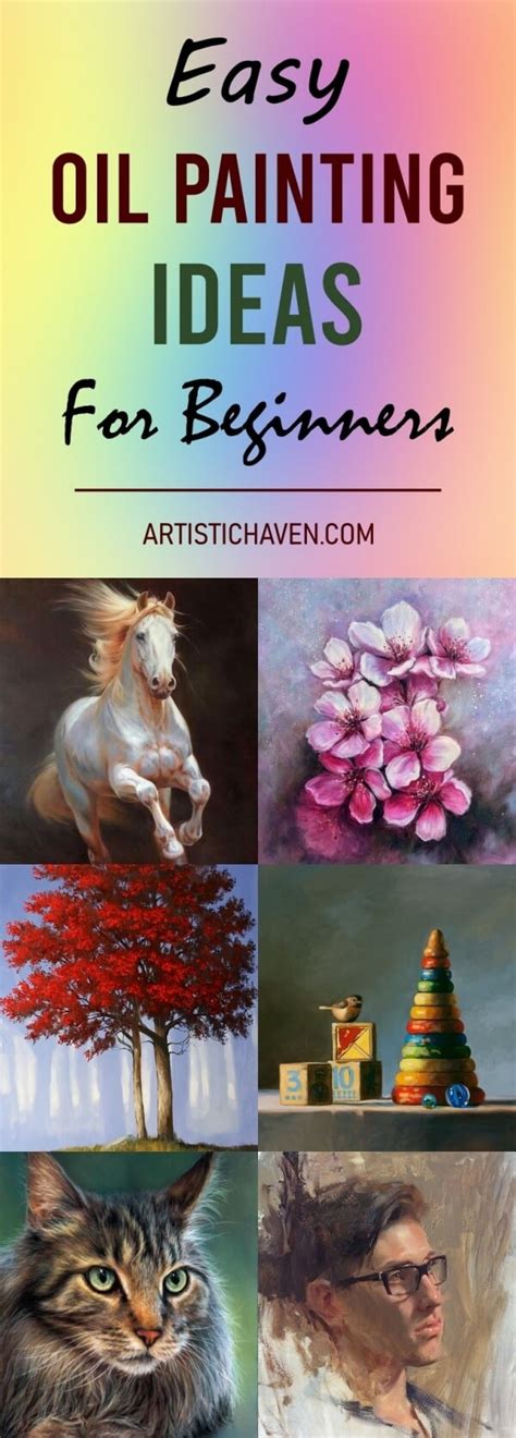 Easy Oil Painting Ideas For Beginners Artistic Haven