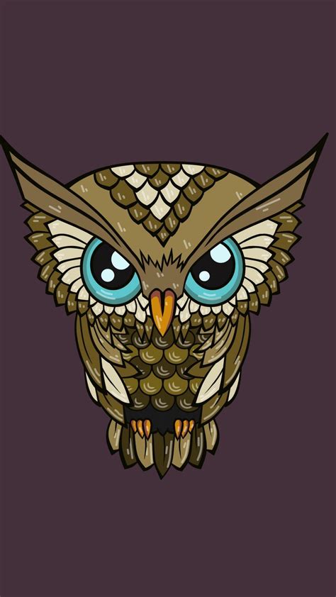 Cute Owl Anime Wallpapers Wallpaper Cave
