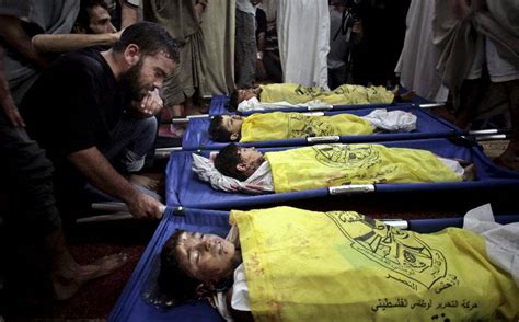 Gazas Children Pay High Price For Israel Hamas Fighting 1 In 5 Of