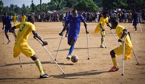 Sierra Leone Amputees Enjoying Freedom And Football Slideshow