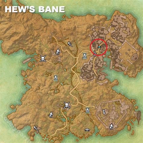 Eso Hews Bane Treasure Map Maps For You