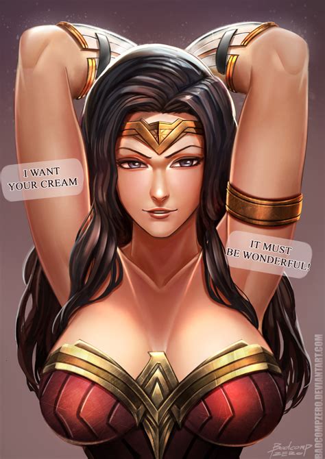 Badcompzero Wonder Woman Dc Comics Wonder Woman Series Absurdres Highres Girl Armpits