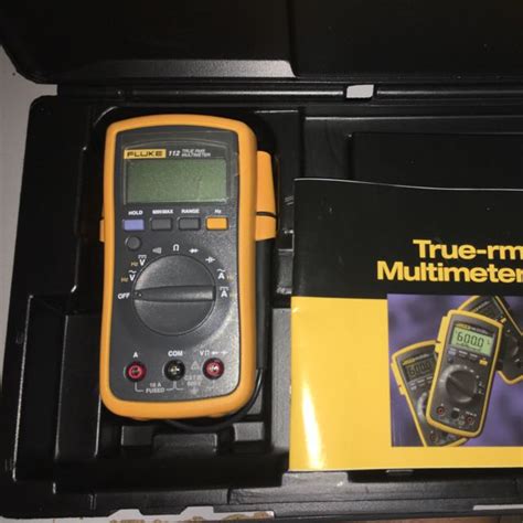 Fluke 112 True Rms Multimeter With Rugged Box Health And Nutrition