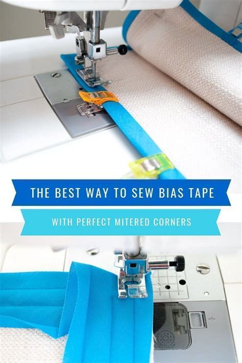 The Best Way To Sew Bias Tape With Mitered Corners Photos Plus A Video