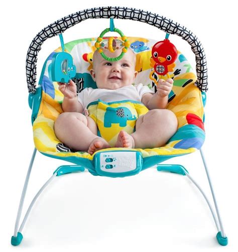 Baby Bouncer Seat Vibrating Infant Rocker Chair Comfort Sound Play
