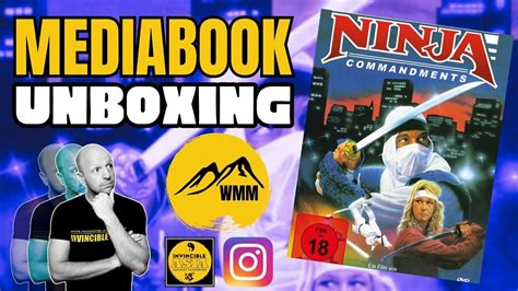 Ninja Commandments German Mediabook Unboxing And Review Youtube