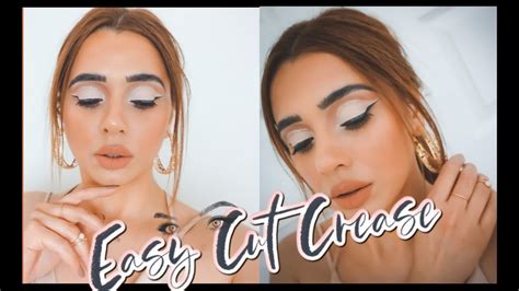 Cut Crease In 3 Simple Easy Steps Youtube