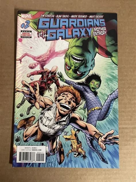 Guardians Of The Galaxy Mother Entropy 2 First Print Marvel Comics 2017 399 Picclick