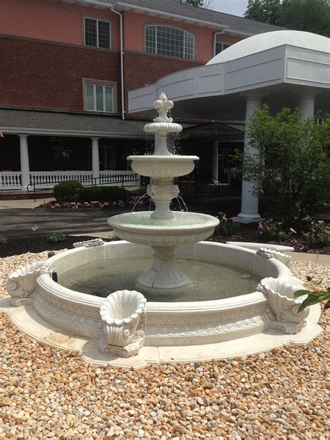 Outdoor Fountain With Pond Outdoor Fountains