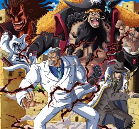 The Epic Defeat Of Monkey D Garp In One Piece By Kurohige Visadame