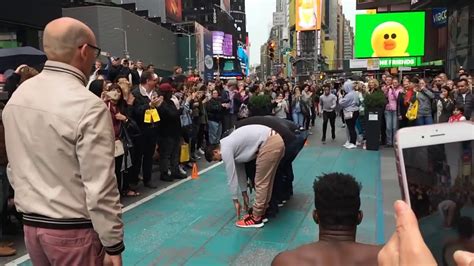 Times Square Street Performers Youtube