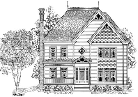 Eplans Victorian House Plan Four Bedroom Victorian Eclectic 2454