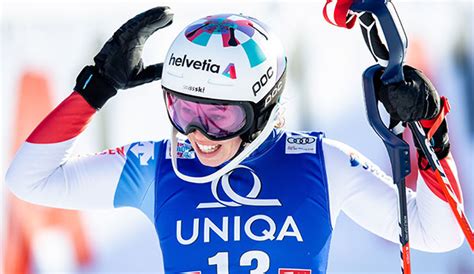 «noch viel wichtiger als das siegen sind für mich die emotionen, die ich dank des skisports erleben darf. Michelle Gisin De Aliprandini : Michelle Gisin Wirbt Fur ...
