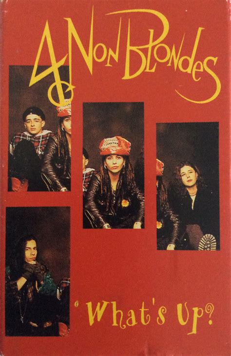 Non Blondes What S Up Cardboard Sleeve Cassette Discogs