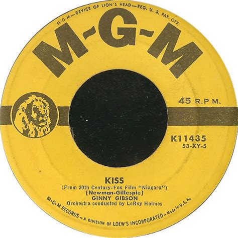 Ginny Gibson Kiss Releases Reviews Credits Discogs