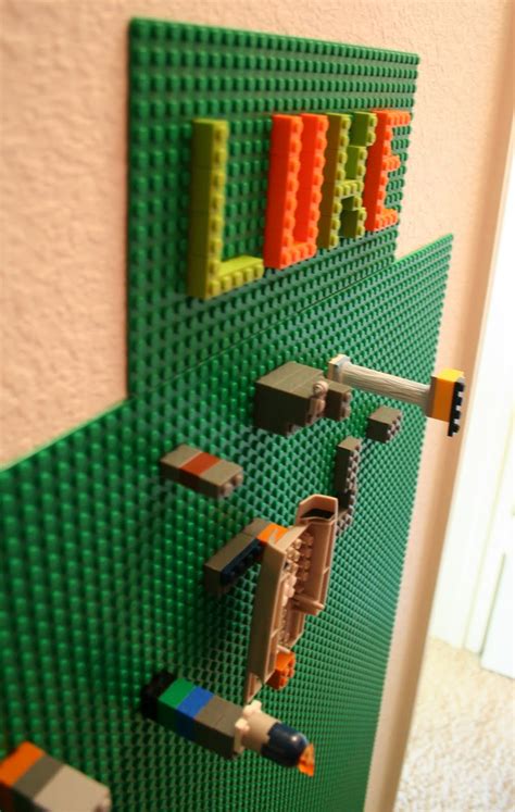 How To Make Build A Diy Lego Wall So Simple