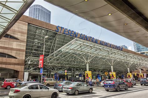 The Entrance Of Kl Sentral In Kuala Lumpur By Ahboon Net Photo Stock