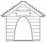 Hondenhok Doghouse Caseta Kayeswain Woof sketch template