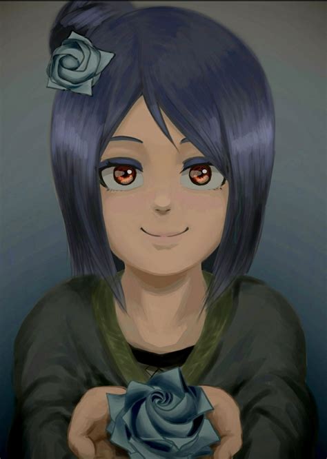 Naruto Concept Art Konan