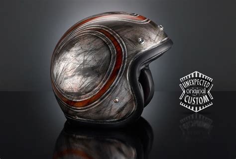 Budget helmet with the best ventilation system. Custom Helmet "Grunge n°1" - Unexpected Custom - Fine Arts ...