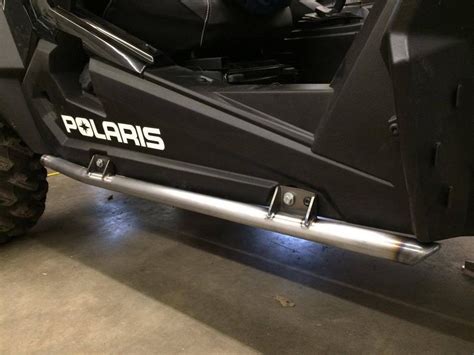 New Heavy Duty Polaris Rzr Rock Sliders Side Step Nerf Bars Black Xp Xc