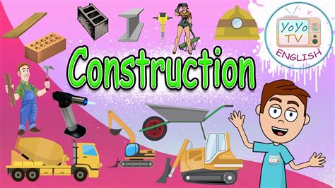 Construction Vocabulary Construction Related Words Learn English