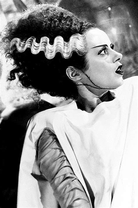 Elsa Lanchester In The Bride Of Frankenstein 1935 Bride Of Frankenstein Bride Of