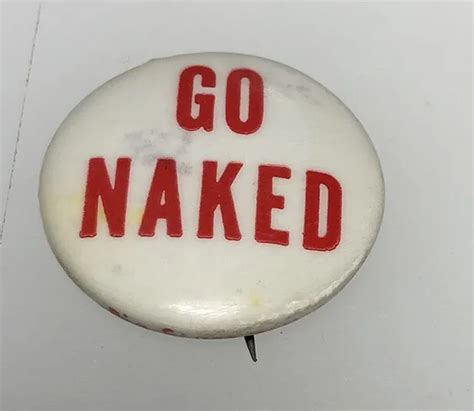 VINTAGE HIPPIE COUNTER Culture Naked Peace Love Freedom Button Pin Pinback PicClick